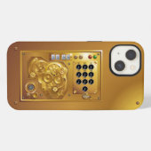 Stoomklok iPhone Hoesje (Achterkant horizontaal)