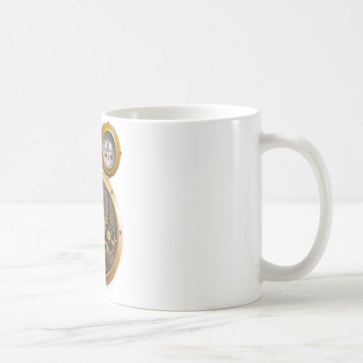 Stoomklok Koffiemok (Rechts)