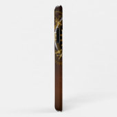 Stoomklok met antieke tandwielen Case-Mate iPhone case (Achterkant/rechts)