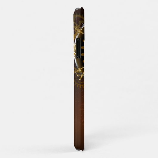 Stoomklok met antieke tandwielen Case-Mate iPhone case (Achterkant/rechts)