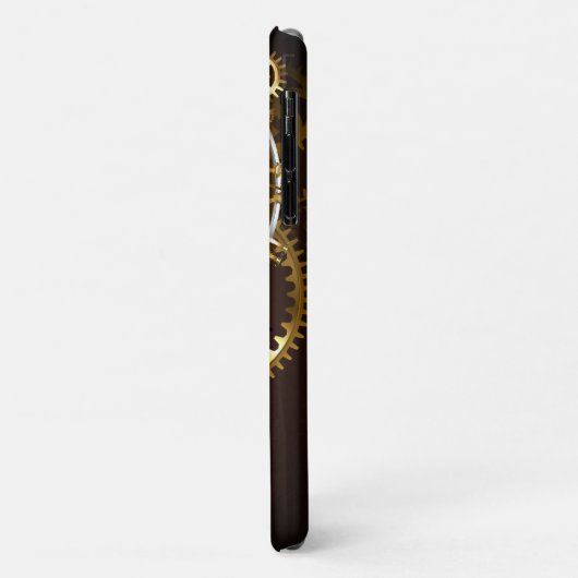 Stoomklok met antieke tandwielen Case-Mate iPhone case (Achterkant/links)