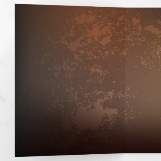 Stoomklok met antieke tandwielen drieluik wenskaart (Binnenzijde eerst)