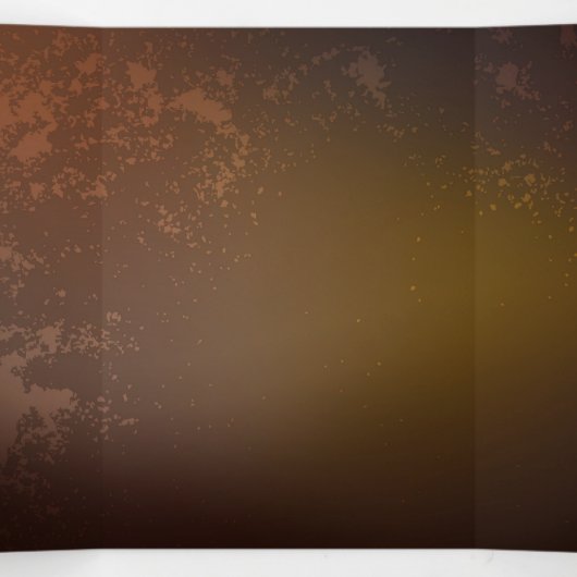 Stoomklok met antieke tandwielen drieluik wenskaart (Binnenkant midden)