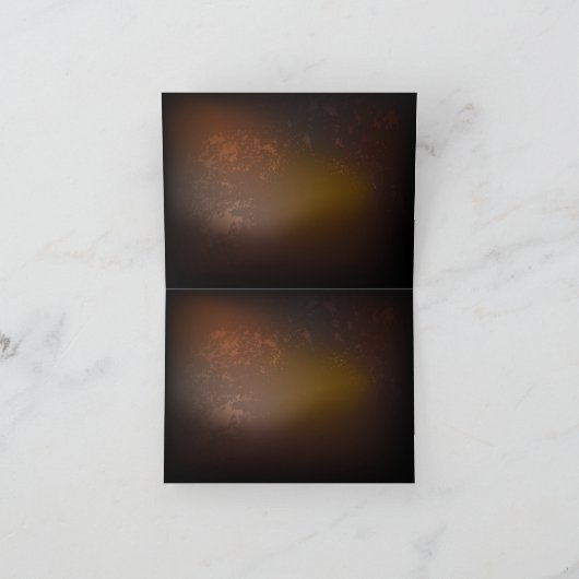 Stoomklok met antieke tandwielen notitiekaartje (Binnen)