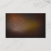 Stoomklok met antieke tandwielen visitekaartje (Achterkant)