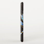 Stoomklok met mechanische libel iPhone hoesje (Rechterkant)