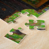 Stoomklok Vancouver. Legpuzzel (Zijkant)