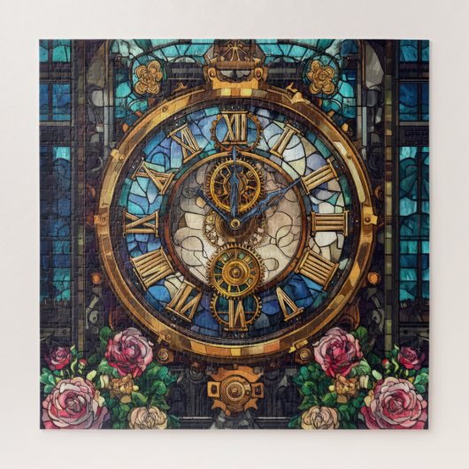 Stoomklokketorenpuzzel Legpuzzel (Verticaal)