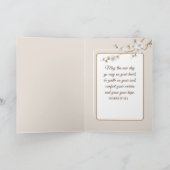 Stoomkoffie om aan je te denken kaart (Binnen)