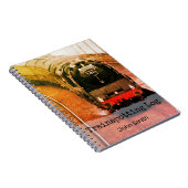  stoomlocatie, trainspotting log, Jouw naam Notitieboek (Rechterzijde)