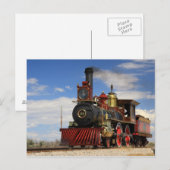 stoomlocomotief "119" briefkaart (Voorkant / Achterkant)