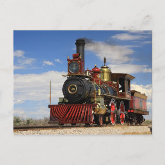 stoomlocomotief "119" briefkaart