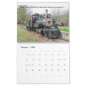 Stoomlocomotief 2024 Kalender (Feb 2026)