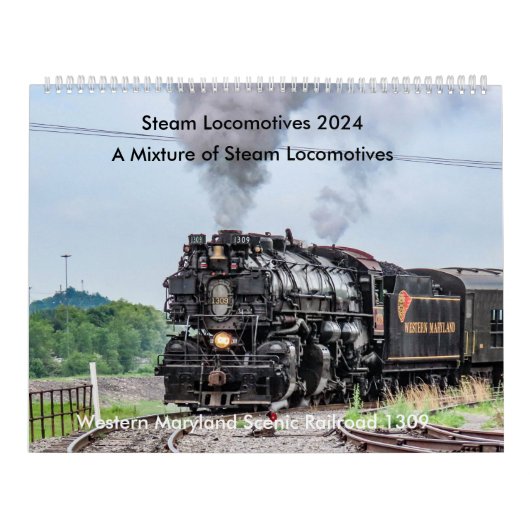 Stoomlocomotief 2024 Kalender (Hoes)