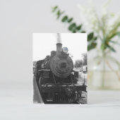 stoomlocomotief #40 briefkaart (Staand voorkant)