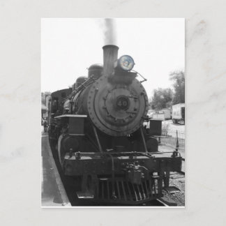 stoomlocomotief #40 briefkaart