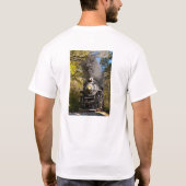 stoomlocomotief #630 t-shirt (Achterkant)