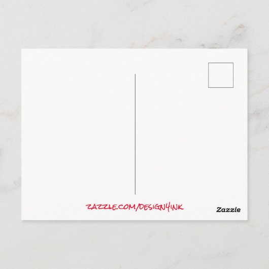 -stoomlocomotief briefkaart (Achterkant)