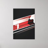 Stoomlocomotief Canvas Afdruk (Voorkant)