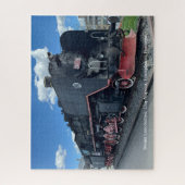Stoomlocomotief, Cluj-Napoca, Roemenië, op een Legpuzzel (Verticaal)