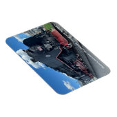 Stoomlocomotief, Cluj-Napoca, Roemenië, op een Magneet (Rechterzijde)