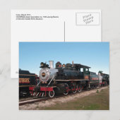 Stoomlocomotief, Cuba Briefkaart (Voorkant / Achterkant)