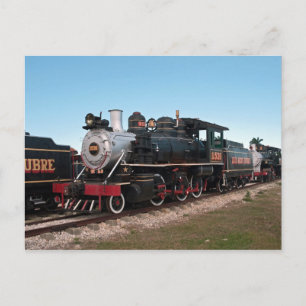 Stoomlocomotief, Cuba Briefkaart