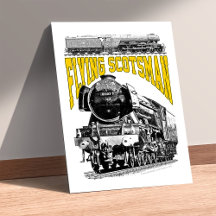Stoomlocomotief Flying Scotsman. 1923 LNER Trein