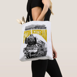 Stoomlocomotief Flying Scotsman. 1923 LNER Trein Tote Bag