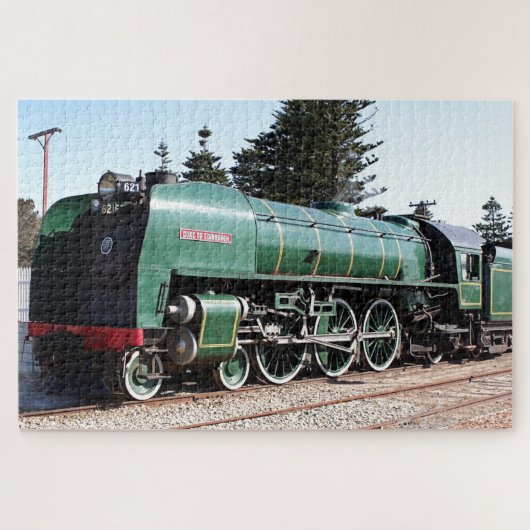 Stoomlocomotief, Goolwa, Zuid-Australië 3 Legpuzzel (Horizontaal)