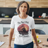 Stoomlocomotief Ik ben Niet Oud Ik ben Klassiek T-shirt