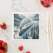  stoomlocomotief in Snowy Valley Servet (Insitu)