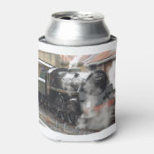 Stoomlocomotief in station blikjeskoeler (Blikje Voorkant)