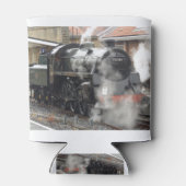 Stoomlocomotief in station blikjeskoeler (Achterkant)