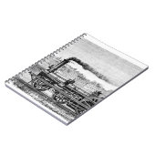 Stoomlocomotief Notitieboek (Linkerzijde)