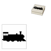 Stoomlocomotief Rubberstempel (Gestempeld)