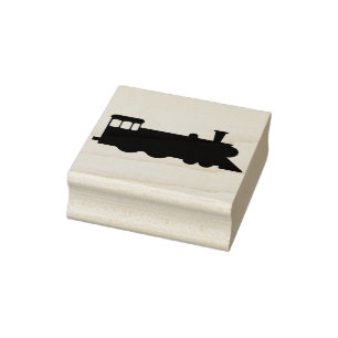 Stoomlocomotief Rubberstempel