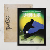 stoomlocomotief snelheidsrecord Briefkaart (Voorkant / Achterkant)