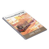  stoomlocomotief Tangmere, treinboff Notitieboek (Rechterzijde)