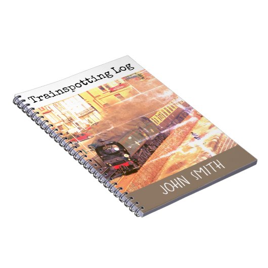 stoomlocomotief Tangmere, treinboff Notitieboek (Rechterzijde)