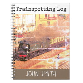 stoomlocomotief Tangmere, treinboff Notitieboek