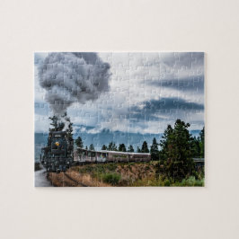 Stoomlocomotief Trein puzzel