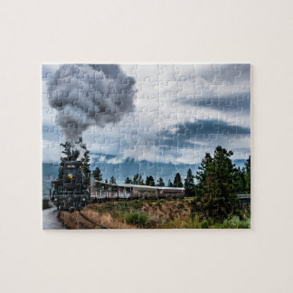 Stoomlocomotief Trein puzzel