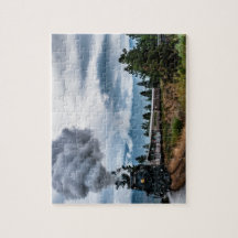 Stoomlocomotief Trein puzzel