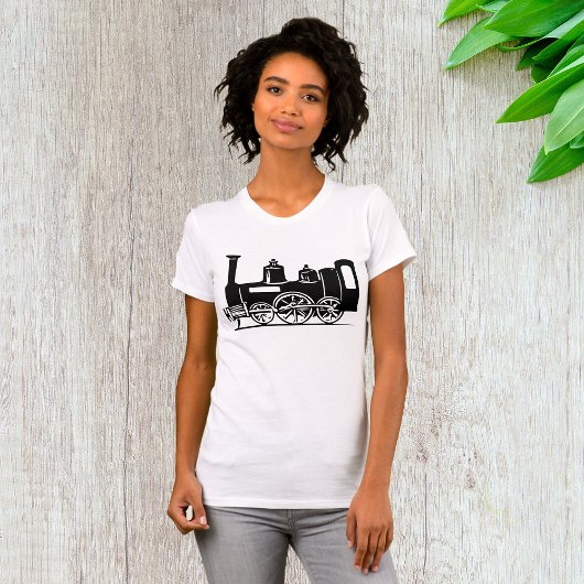 Stoomlocomotief Vrouwen T-shirt
