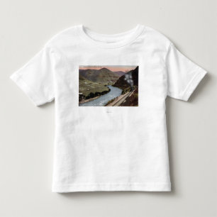 Stoomlocomotieven op spoor kinder shirts