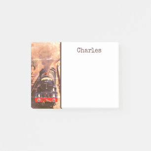 stoommachine, GWR King Class, gepersonaliseerd Post-it® Notes