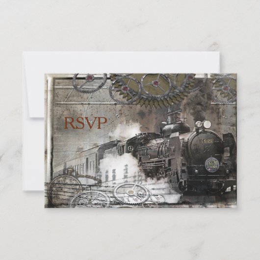 Stoommachine Steampunk RSVP (Voorkant)