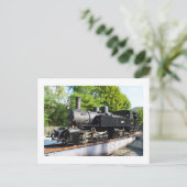 Stoommotor Briefkaart (Staand voorkant)