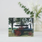 stoommotor briefkaart (Staand voorkant)